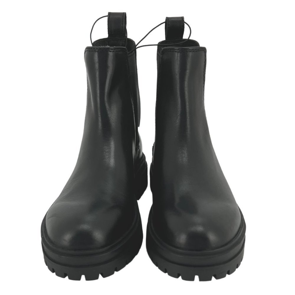 Steve Madden | Women's Leather Chelsea Boots | Black | Various Sizes - Picture 2 of 6
